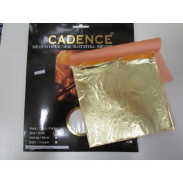 Gilding Metal Leaves 25 sheets 