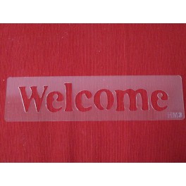 Stencil 3d Welcome