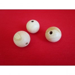 Wooden pearl  d 25 mm