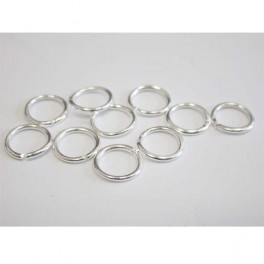 Jump ring Silver 20 pcs