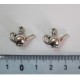 Teapot antique silver 2 pcs