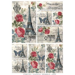 Rice paper for decoupage