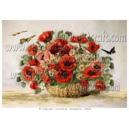Rice paper for decoupage