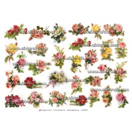 Rice paper for decoupage