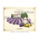 Rice paper for decoupage Lavender field