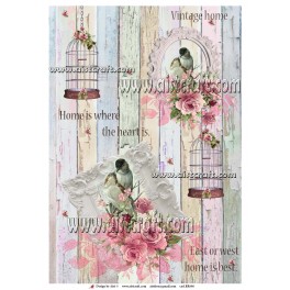 Rice paper for decoupage