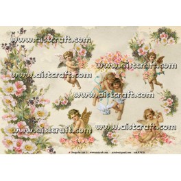Rice paper for decoupage