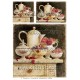 Rice paper for decoupage Kitchen Tea time