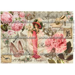 Rice paper for decoupage
