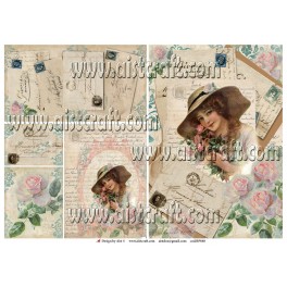 Rice paper for decoupage