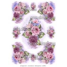 Rice paper for decoupage