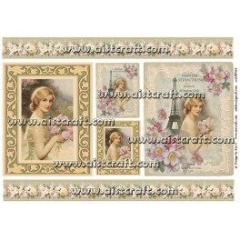 Rice paper for decoupage