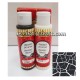 Crocodile Crackle Black