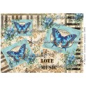Rice paper for decoupage