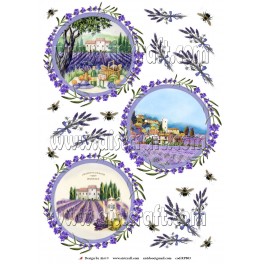 Rice paper for decoupage
