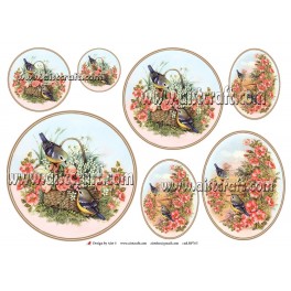 Rice paper for decoupage