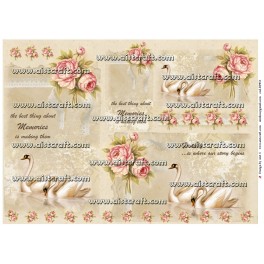 Rice paper for decoupage
