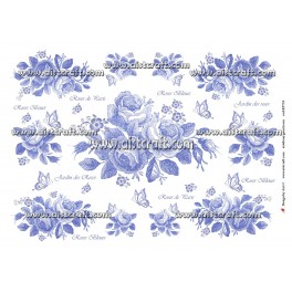 Rice paper for decoupage