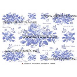 Rice paper for decoupage