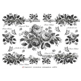 Rice paper for decoupage
