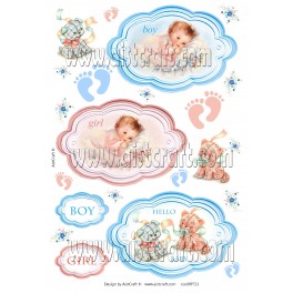 Rice paper for decoupage