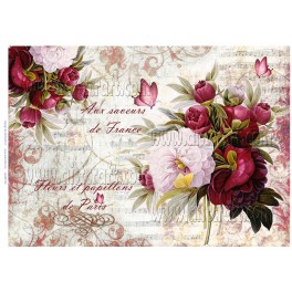 Rice paper for decoupage