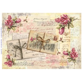 Rice paper for decoupage