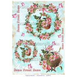 Rice paper for decoupage