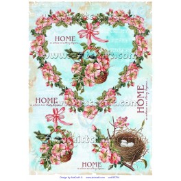 Rice paper for decoupage