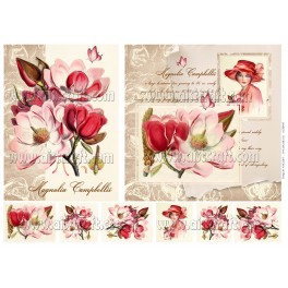 Rice paper for decoupage