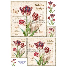 Rice paper for decoupage