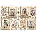 Rice paper for decoupage