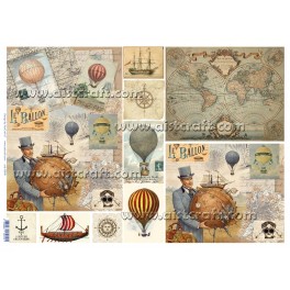 Rice paper for decoupage