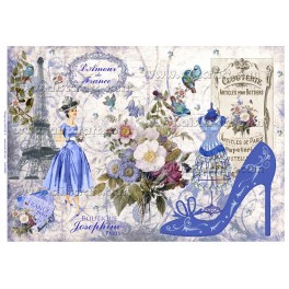 Rice paper for decoupage
