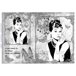 Rice paper for decoupage