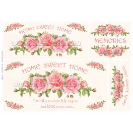 Rice paper for decoupage