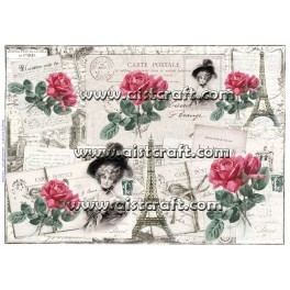 Rice paper for decoupage