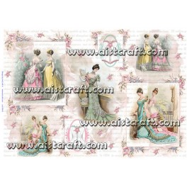 Rice paper for decoupage