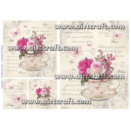 Rice paper for decoupage