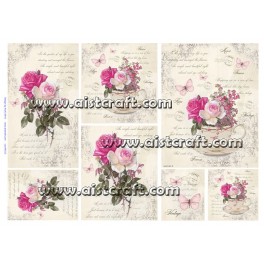 Rice paper for decoupage