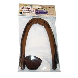Pack 2 Leatherette Bag Handles 