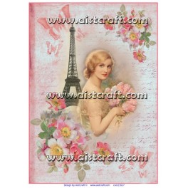 Rice paper for decoupage