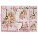 Rice paper for decoupage