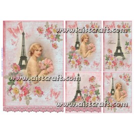 Rice paper for decoupage