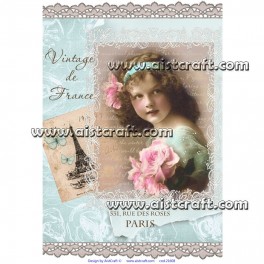 Rice paper for decoupage