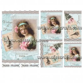 Rice paper for decoupage
