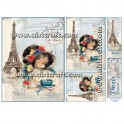 Rice paper for decoupage