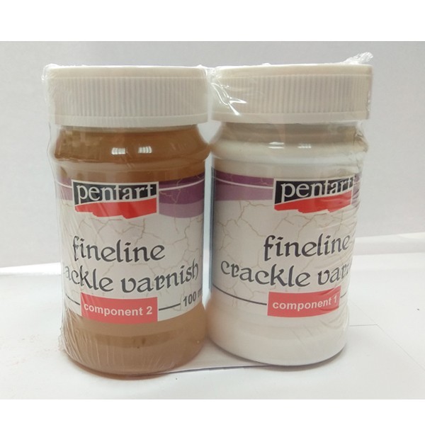 Crackle varnish