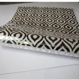 Rice paper for decoupage Hot Print Silver
