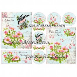 Rice paper for decoupage